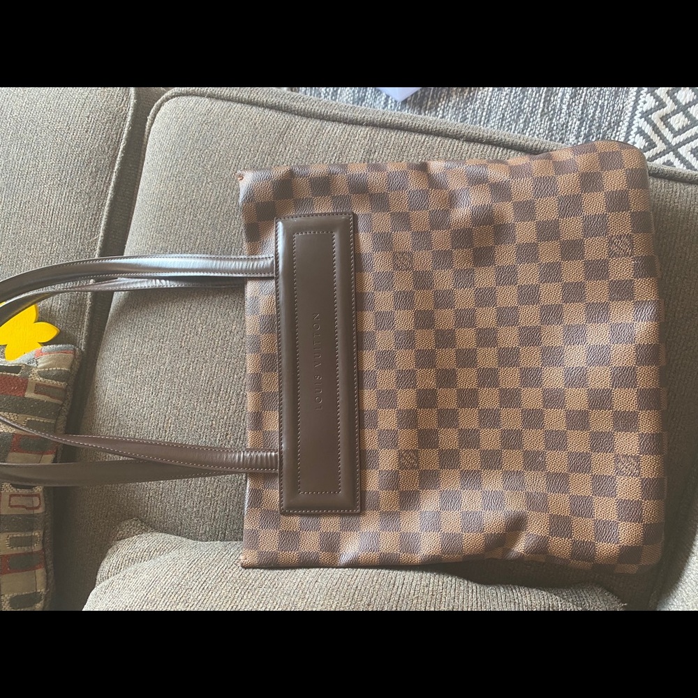 Real Louis Vuitton tote! Super cute for school.